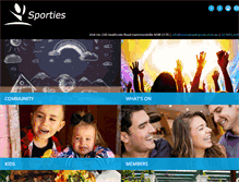 Tablet Screenshot of moorebanksports.com.au